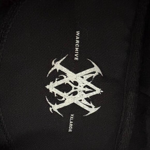 WARCHIVE cybersigilism unisex claymore fairy graphic heavyweight fleece hoodie - Picture 7 of 8